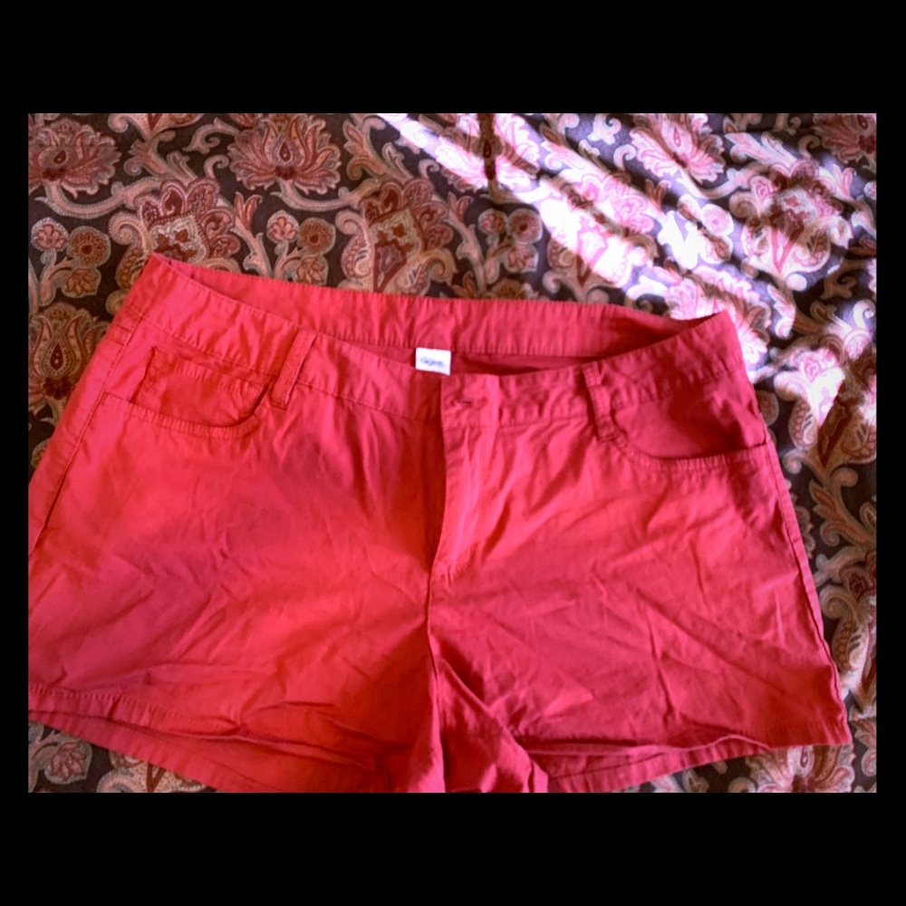 Cute red shorts